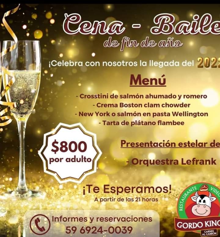 Gordo King's restaurante familiar Menu - Image 2